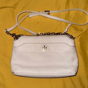 Tory Burch white crossbody